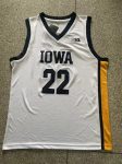 University of Iowa Caitlin Clark # 22 white embroidered jersey