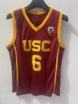 University of Southern California (USC) Brownie No. 6 red embroidered jersey