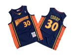 Warriors No. 30 Deep Blue Lightning 2009-10 Mitchell throwback jersey – Stephen. Coury