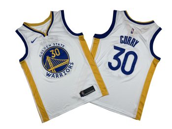 Warriors No. 30 White fan version - Stephen. Coury
