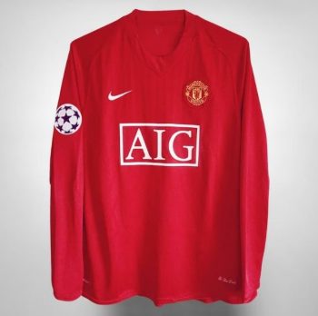 2007-2008 Man.chester United  Soccer Jersey Custom name and number