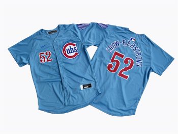 Chicago Cubs Pete Crow-Armstrong Nike Light Blue 2nd Alternate Limited Player Jersey