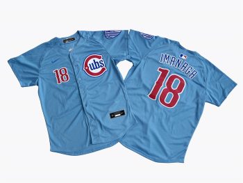 Chicago Cubs Shota Imanaga Nike Light Blue 2nd Alternate Limited Player Jersey