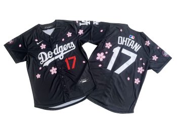 Los Angeles Dodgers Tokyo Series 2025 #17 Shohei Ohtani Nike Black Home Limited Player Jersey