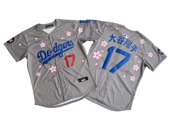 Los Angeles Dodgers Tokyo Series 2025 #17 Shohei Ohtani Nike Gray Home Limited Player Jersey