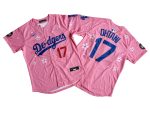 Los Angeles Dodgers Tokyo Series 2025 #17 Shohei Ohtani Nike Pink Home Limited Player Jersey 2