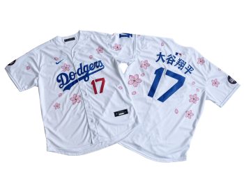 Los Angeles Dodgers Tokyo Series 2025 #17 Shohei Ohtani Nike White Home Limited Player Jersey