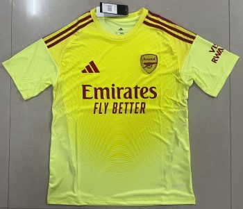 Arsenal 25-26 goalkeeper yellow