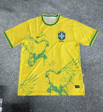 Brazilian Yellow Divine Bird