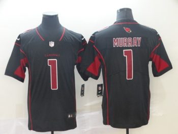 Arizona Cardinals #1 Murray Black Stitched Jersey