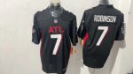 Atlanta Falcons 7 Bijan Robinson Black Stitched Jersey