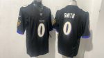 Baltimore Ravens 0 Roquan Smith Black Stitched Jersey