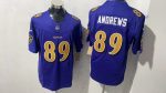 Baltimore Ravens 89 Mark Andrews Purple Stitched Jersey (2)