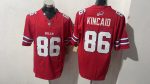 Buffalo Bills #86 Kincaid Red Stitched Jersey