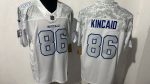 Buffalo Bills #86 Kincaid White Stitched Jersey