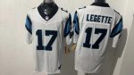 Carolina Panthers #17 Xavier Legette White Stitched Jersey