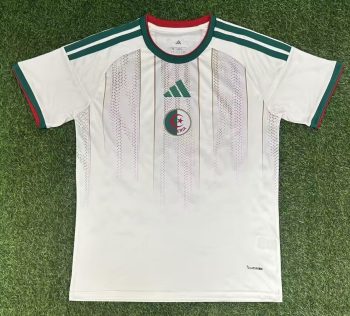 2026 Algeria White World Cup soccer jersey customize any name any number