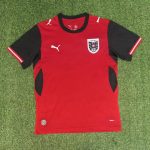 2026 Austria Red World Cup soccer jersey customize any name any number