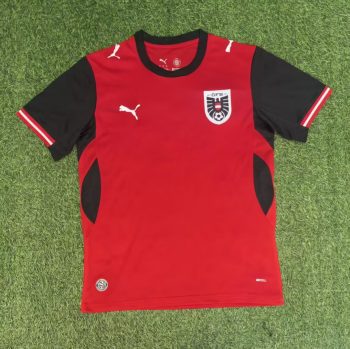 2026 Austria Red World Cup soccer jersey customize any name any number