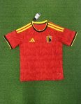 2026 Belgium Red World Cup soccer jersey customize any name any number