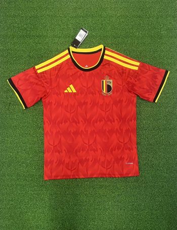2026 Belgium Red World Cup soccer jersey customize any name any number