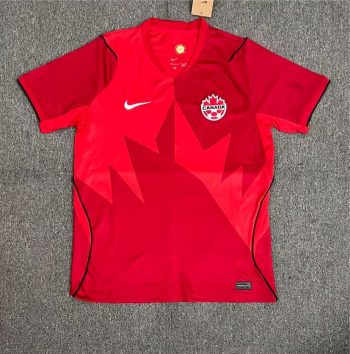 2026 Canada Red World Cup soccer jersey customize any name any number