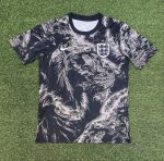 2026 England Black with Lion Pattern World Cup soccer jersey customize any name any number