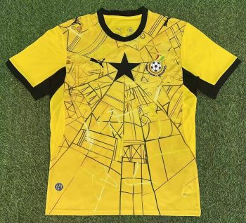 2026 Ghana Yellow World Cup soccer jersey customize any name any number