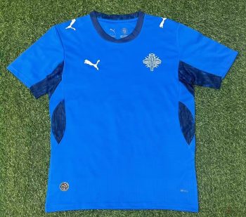 2026 Iceland Blue World Cup soccer jersey customize any name any number