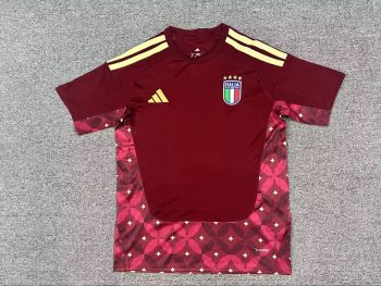 2026 Italy Maroon World Cup soccer jersey customize any name any number
