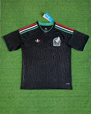 2026 Mexico Black with Pattern World Cup soccer jersey customize any name any number