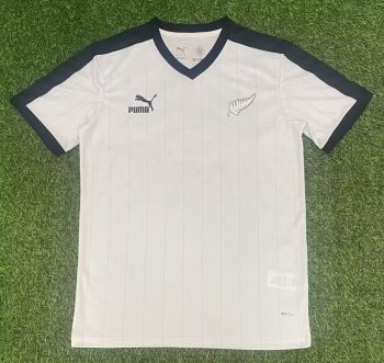 2026 New Zealand White with Navy Trim World Cup soccer jersey customize any name any number