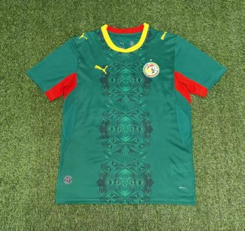 2026 Senegal Dark Green with Pattern World Cup soccer jersey customize any name any number