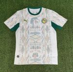 2026 Senegal White with Ethnic Pattern World Cup soccer jersey customize any name any number