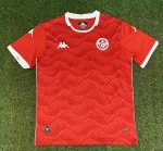 2026 Tunisia Red with White Trim World Cup soccer jersey customize any name any number