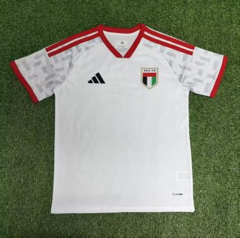 2026 United Arab Emirates White World Cup soccer jersey customize any name any number (2)