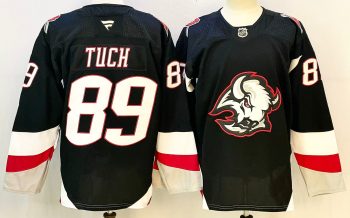 Buffalo Sabres #89 Tuch Black stitched hockey jersey