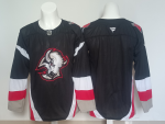 Buffalo Sabres Blank Black stitched hockey jersey