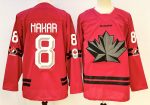 Canada #8 Makar Red stitched hockey jersey