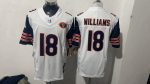 Chicago Bears #18 Caleb Williams White Stitched Jersey