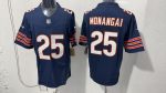 Chicago Bears #25 Roschon Monangai Navy Stitched Jersey