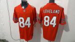 Chicago Bears #84 Robert Loveland Orange Stitched Jersey