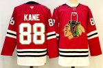 Chicago Blackhawks #88 Kane Red stitched hockey jersey