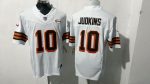 Cleveland Browns #10 Judkins White Stitched Jersey (2)