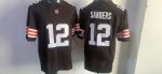 Cleveland Browns #12 Sanders Brown Stitched Jersey