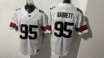 Cleveland Browns #95 Garrett White Stitched Jersey