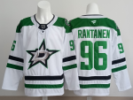 Dallas Stars #96 Rantanen White stitched hockey jersey