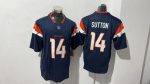 Denver Broncos 14 Courtland Sutton Navy Blue Stitched Jersey