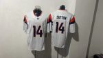 Denver Broncos 14 Courtland Sutton White Stitched Jersey