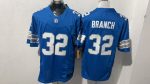 Detroit Lions #32 Branch Blue Stitched Jersey